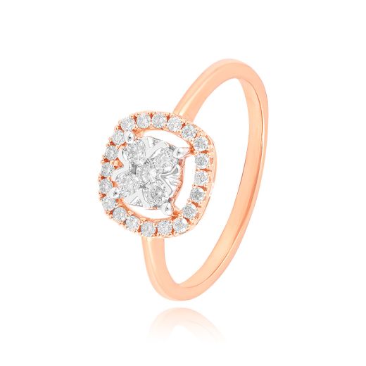 Sparkling Cluster Diamond Ring